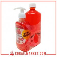 Savon liquide aromatisé top fresh 500 ml+ 1000 ml