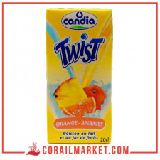 Boisson au lait orange ananas twist Candia 20 cl