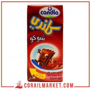 lait au chocolat Candy choco candia 250 ml