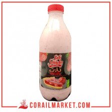 Yaourt gout tarte au fraise sidi saada1 L