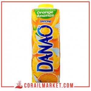 boisson lacté orange ananas Danone Danao 1l