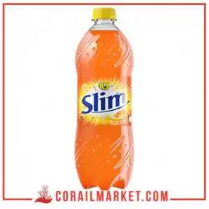 Boisson gazeuse goût orange Slim 2 L