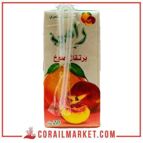 عصير بذوق البرتقال و الخوخ رامي 20 سل عصير بذوق البرتقال و الخوخ رامي 20 سل