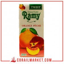 Jus d'orange et pêche Ramy 20 cl