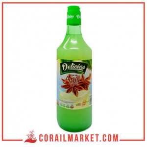 شراب مركز بنكهة عرق السوس ديليسياس 1ل