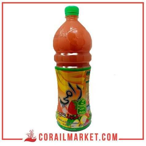 Jus fraise pomme banane Ramy 1.25L Jus fraise pomme banane Ramy 1.25L