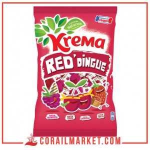 Bonbons tendres krema red dingue 580 g