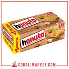 Gaufrettes aux noisettes chocolat HANUTA 242 G