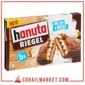 Hanuta Gaufrettes Cacaoté Aux Noisettes Chocolat Riegel 173 G