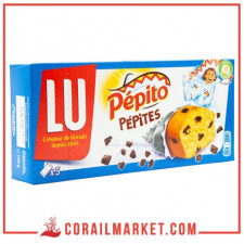 Gâteau moelleux aux pépites de chocolat pépito lu 150 g