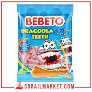 Bonbons gélifiés dracoola teeth bebeto 80 g