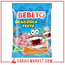 Bonbons gélifiés dracoola teeth bebeto 80 g
