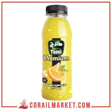 Boisson fruitée au jus d'orange Tazej 33 cl