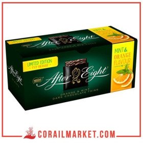 Chocolat noir goût orange et menthe After Eight  Nestlé 200 g
