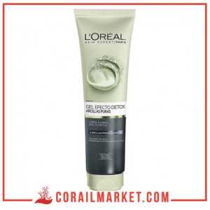 Gel exfoliant effet detox argiles pure+charbon skin expert L'Oréal paris 150 ml