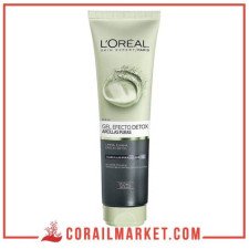 Gel exfoliant effet detox argiles pure+charbon skin expert L'Oréal paris 150 ml