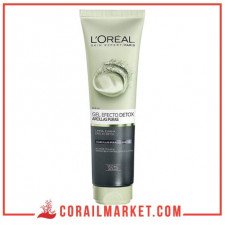 Gel exfoliant effet detox argiles pure+charbon skin expert L'Oréal paris 150 ml