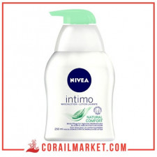 Gel intime à l'huile de jojoba natural comfort intimo nivea 250 ml