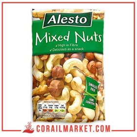 mélange de fruits secs (noisette,noix de cajou,noix,amande) alesto  200 g