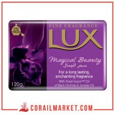 صابون بعطر لؤلؤ الأوركيد الأسود وزيت العرعر سحر الجمال لوكس 125غ