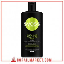 Shampoing cheveux bouclés protéines de soja rizos pro syoss 440ml