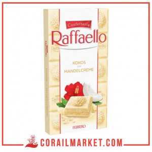 Chocolat blanc au noix de coco Raffaello ferrero 90 g