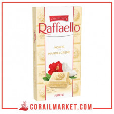 Chocolat blanc au noix de coco Raffaello ferrero 90 g