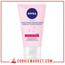 Crème nettoyante douceur peaux sèches ou sensibles huile d'amande nivea 150 ml