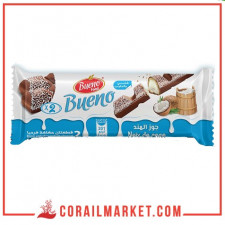 Biscuit aux chocolat crème de noisette noix de cocoHAPPY UP bueno 43 g