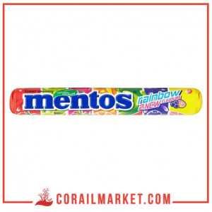 Bonbons tendres goût fruit mentos 38 g