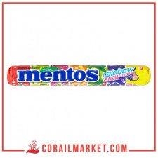 Bonbons tendres goût fruit mentos 38 g