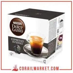 café en capsule Nescafé Dolce Gusto ESPRESSO INTENSO 16 p