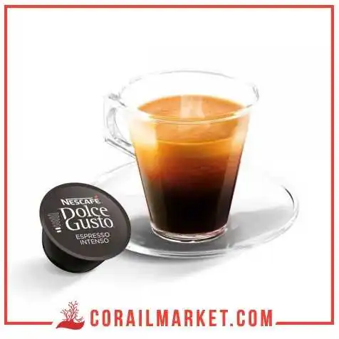 café en capsule Nescafé Dolce Gusto ESPRESSO INTENSO 16 p café en capsule Nescafé Dolce Gusto ESPRESSO INTENSO 16 p