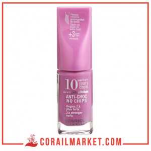 Vernis à ongles Bourgois 10 jours anti-choc N°26 Rose