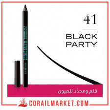 Crayon yeux contour clubbing waterproof Bourgois N°41 Black party