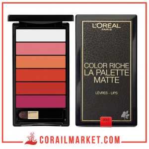 Palette de rouge à lèvres Color Riche Matte Bold L’Oréal Paris