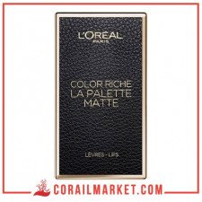 باليت احمر شفاه من لوريال باريس