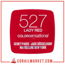 Rouge à lèvres Maybelline Color Sensational N°527 Lady Red