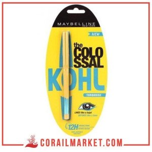 Eyeliner khôl kajal waterproof Maybelline Turquoise