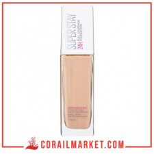 كريم أساس مايبلين سوبر ستاي رقم 03 افوار كلار