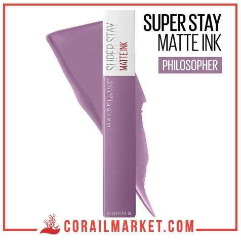 أحمر شفاه مايبلين رقم 100 فيلوزوفر أحمر شفاه مايبلين رقم 100 فيلوزوفر