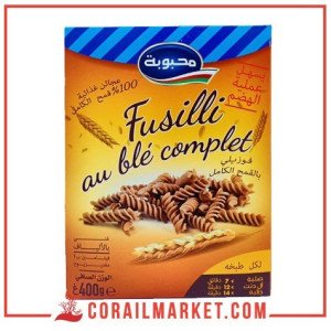 pate fusilli au blé complet mahbouba  400 g