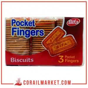 biscuit petit beurre pocket fingers bifa 380 g