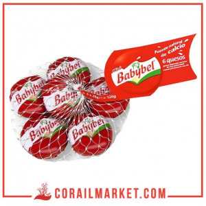 Fromage mini babybel 6 pièces 120 g