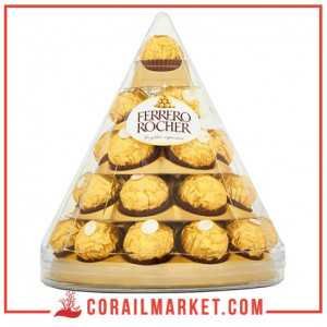 Chocolat aux noisettes ferrero rocher T28 350 g