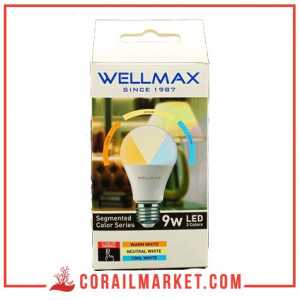 Lampe led wellmax 9 w