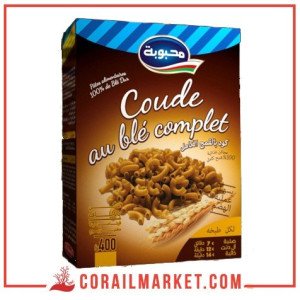 pate coude BLÉ COMPLET  mahbouba  500 g