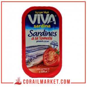 sardine à la sauce tomate viva sardina 125 G
