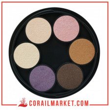 Mini palette de fard à paupières Pinkduck London Naked Nudes 