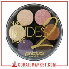 Mini palette de fard à paupières Pinkduck London Naked Nudes 